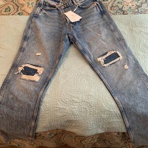 Anine Bing distressed jeans